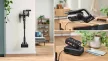 BOSCH BBS1041GQC Akkumulátoros porszívó | Unlimited 10 | 18 V / 4 Ah Li-Ion akku | MicroClean | Gyorstöltő | Grafit