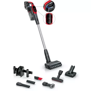   BOSCH BBS931PET Akkumulátoros porszívó | Unlimited 9 | Piros