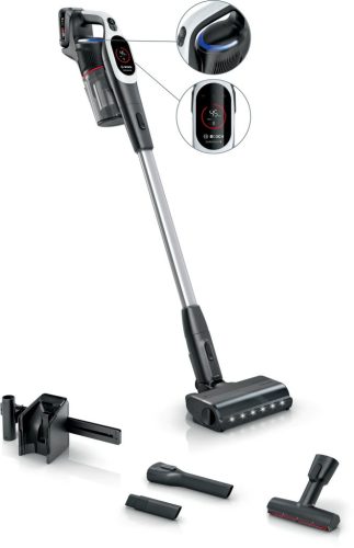 BOSCH BBS931WBA Akkumulátoros porszívó | Unlimited 9 | 18 V / 3 Ah Li-Ion akku | Fehér