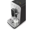 SMEG AUTOMATA KÁVÉFŐZŐ, Collezione design, tejhabosító funkció, matt fekete