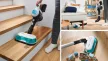 BOSCH BCS712HYG5 Serie|7 ProHygienic Aqua Akkumulátoros porszívó | Unlimited 7 | 18 V / 2 db 3 Ah Li-Ion akku | Fehér
