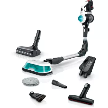  BOSCH BCS71HYG1 Serie|7 ProHygienic Aqua Akkumulátoros porszívó | Unlimited 7 | 18 V / 3 Ah Li-Ion akku | Fehér