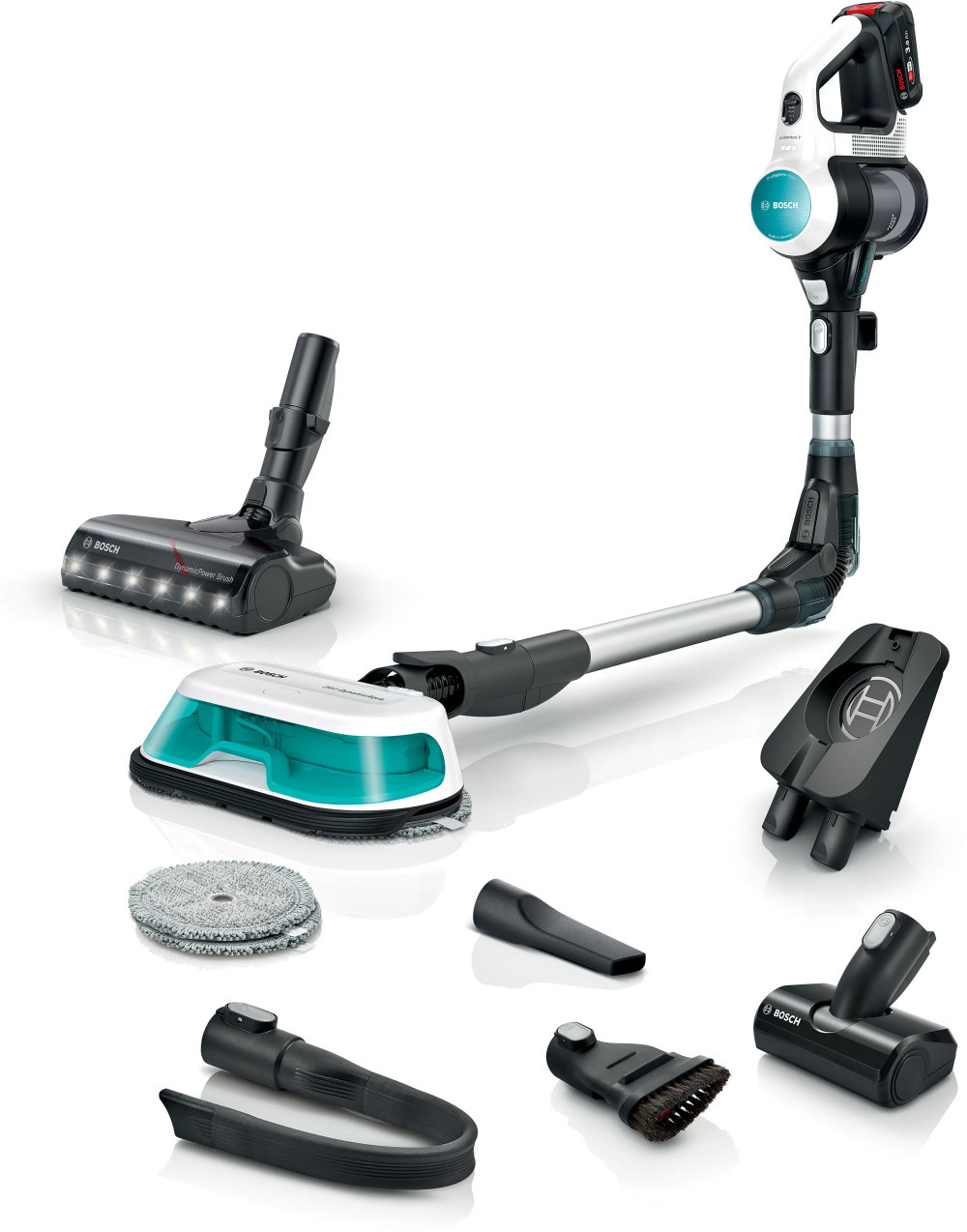 Bosch BCS71HYG3 Serie 7 Unlimited 7 ProHygienic Aqua akkumulátoros porszívó