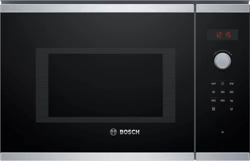 BOSCH BFL553MS0 Serie|4 Beépíthető mikrohullámú sütő | Nemesacél