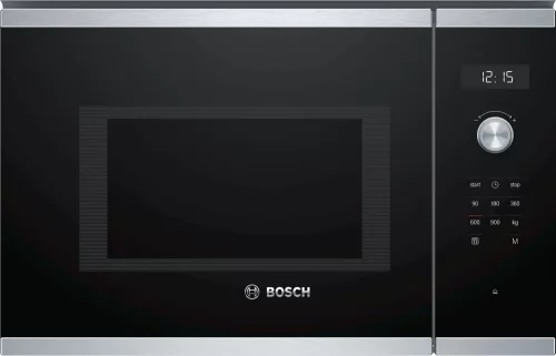 BOSCH BFL554MS0 Serie|6 Beépíthető mikrohullámú sütő | Nemesacél