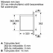 BOSCH BFL623MB4 Serie|2 Beépíthető mikrohullámú sütő | Fekete