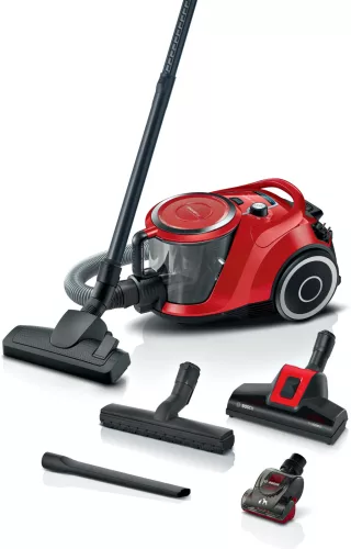 BOSCH BGS41PET1 Serie|6 Porzsák nélküli porszívó | ProAnimal | Vörös