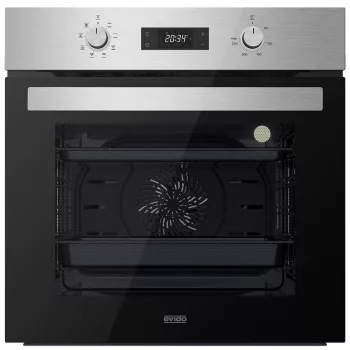   EVIDO LEVEL 60X beépíthető sütő, multifunkciós, 60 cm, inox/fekete üveg