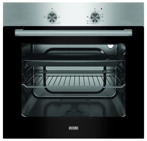 EVIDO PRIMO 62X statikus sütő,inox/fek