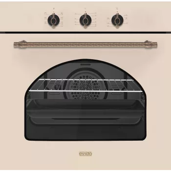   EVIDO RUSTIC-O 60C légkeveréses sütő, grill ,analóg,bézs/bronz