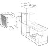   Gorenje BSA6747A04BG Beépíthető sütő | 77l | Katalitikus | Fekete