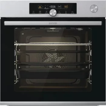   Gorenje BSA6747A04X Beépíthető sütő | 77l | Hidrolitikus, Részben katalitikus | Inox