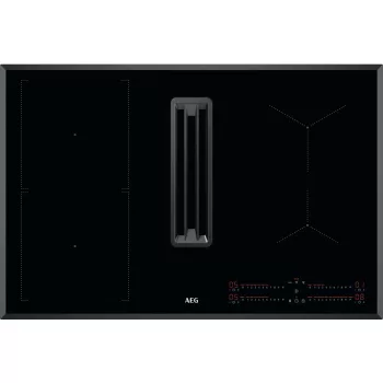   AEG CCE84543FB beépíthető indukciós főzőlap + elszívó | Hob2Hood | 83 cm
