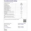 EVIDO TRICOL 50W kürtős fali páraelszívó, 50 cm, fehér
