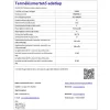 EVIDO TRICOL 60W kürtős fali páraelszívó, 60 cm, fehér