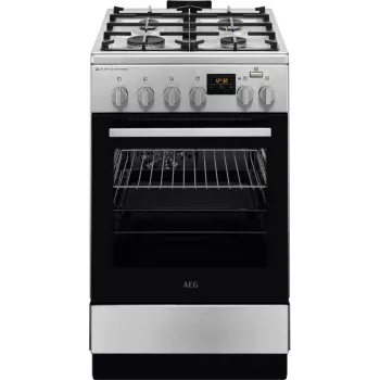 AEG CKB56490BM Kombinált tűzhely | Inox