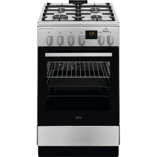 AEG CKB56490BM Kombinált tűzhely | Inox