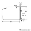 BOSCH CMG7761B1 Serie|8 Beépíthető kompakt sütő mikrohullámmal | Fekete