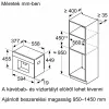   BOSCH CTL7181B0 Serie|8 Beépíthető teljesen automata kávéfőző | TFT | Wifi | 45 cm | Fekete