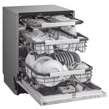 LG DB475TXS Teljesen beépíthető mosogatógép | 60 cm