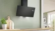 BOSCH DWK85DK60 Serie|2 Beépíthető fali kürtős páraelszívó | TouchSelect | 550m3/óra | 80 cm | Fekete üveg