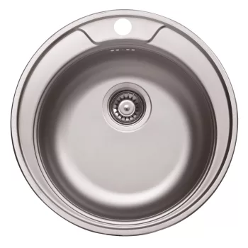   LIVINOX RONDO 145 natúr rozsdamentes acél mosogató, 480 mm, dobozos