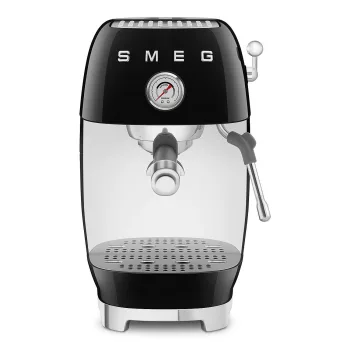   SMEG ESPRESSO KÁVÉFŐZŐ COLD BREW FUNKCIÓVAL, retro, fekete