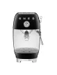 SMEG ESPRESSO KÁVÉFŐZŐ COLD BREW FUNKCIÓVAL, retro, fekete
