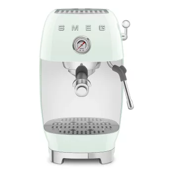   SMEG ESPRESSO KÁVÉFŐZŐ COLD BREW FUNKCIÓVAL, retro, világoszöld