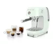 SMEG ESPRESSO KÁVÉFŐZŐ COLD BREW FUNKCIÓVAL, retro, világoszöld