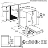  Electrolux EEA12100L Teljesen beépíthető mosogatógép | 45 cm