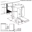 Electrolux EEQ47210L Teljesen beépíthető mosogatógép | 60 cm