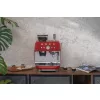   SMEG ŐRLŐVEL KOMBINÁLT ESPRESSO KÁVÉFŐZŐ, retro, piros