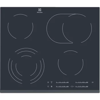   Electrolux EHF6547FXK Beépíthető kerámia főzőlap Fekete