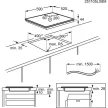Electrolux EIS6149 Beépíthető indukciós főzőlap | 60 cm | Fekete