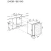   Electrolux EK136SRWE Beépíthető hűtőszekrény | 111 l | 75.8 cm magas | 54.8 cm széles