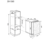   Electrolux EK158SRWE Beépíthető hűtőszekrény | 140l | 88.5 cm magas | 54.8 cm széles