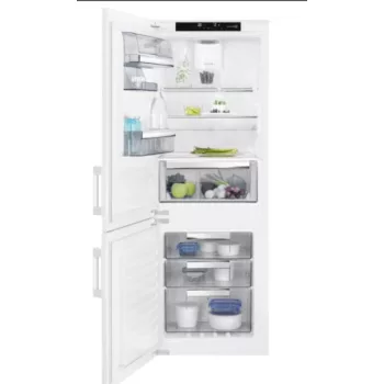   Electrolux EK274BNLWE Beépíthető kombinált alulfagyasztós hűtőszekrény | NoFrost | TwinTech | 166/60 l | 152 cm magas | 54,7 cm széles