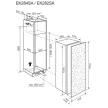 Electrolux EK282SARWE Beépíthető hűtőszekrény | DynamicAir | 262 l | 152.3 cm magas | 54.7 cm széles