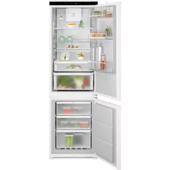   Electrolux ENP7MD18S Beépíthető kombinált alulfagyasztós hűtőszekrény | NoFrost | TwinTech | CustomFlex | 186/62 l | 177 cm magas | 55 cm széles