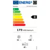   Electrolux ENP7MD18S Beépíthető kombinált alulfagyasztós hűtőszekrény | NoFrost | TwinTech | CustomFlex | 186/62 l | 177 cm magas | 55 cm széles