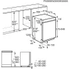   AEG FEE72706PM Beépíthető kezelőpaneles mosogatógép | 60 cm