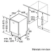 AEG FSE73507P Teljesen beépíthető mosogatógép | 45 cm
