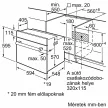 BOSCH HBF133BR0 Serie|2 Beépíthető sütő | Nemesacél