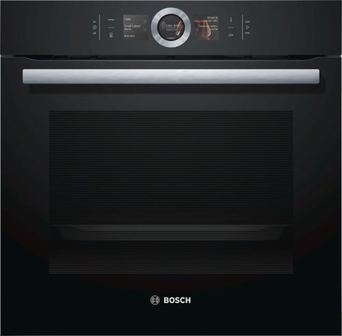 BOSCH HBG6764B1 Serie|8 Beépíthető sütő | TFT | 71l | Pirolitikus | 4D Hotair | PerfectBake | PerfectRoast | Fekete