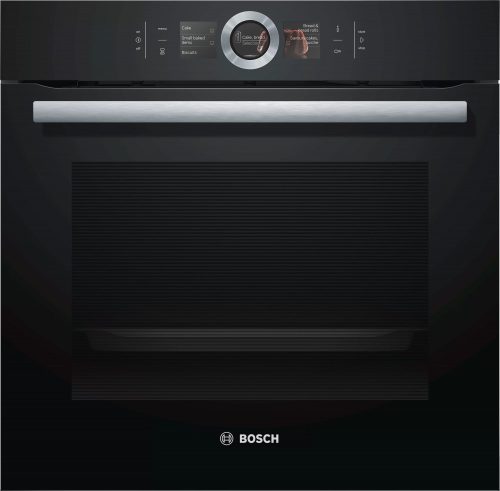 BOSCH HBG676EB6 Serie|8 Beépíthető sütő | TFT | 71l | Pirolitikus | 4D Hotair | PerfectBake | PerfectRoast | Wifi | Fekete