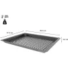   BOSCH HEZ629070 AirFry Grillbetét | 34 x 455 x 375 mm | Antracit