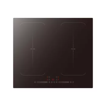   EVIDO VETRO 60DB indukciós főzőlap, 60 cm, 2 db multizone, fekete