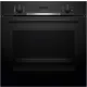 BOSCH HQA534BB3 Serie|4 Beépíthető sütő gőz funkcióval | Fekete