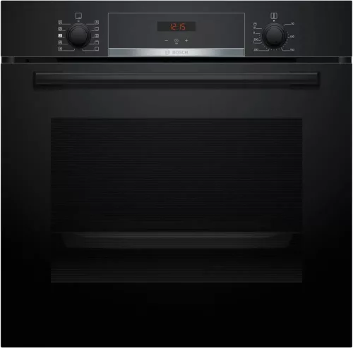 BOSCH HQA534EB3 Serie|4 Beépíthető sütő gőz funkcióval | Fekete
